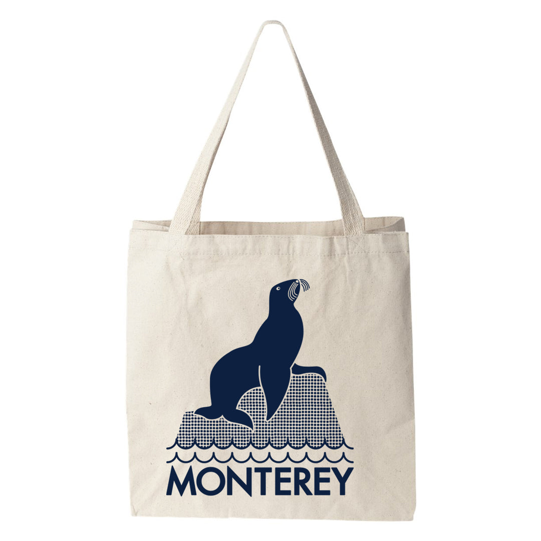 Monterey Seal Tote Cream-Culk