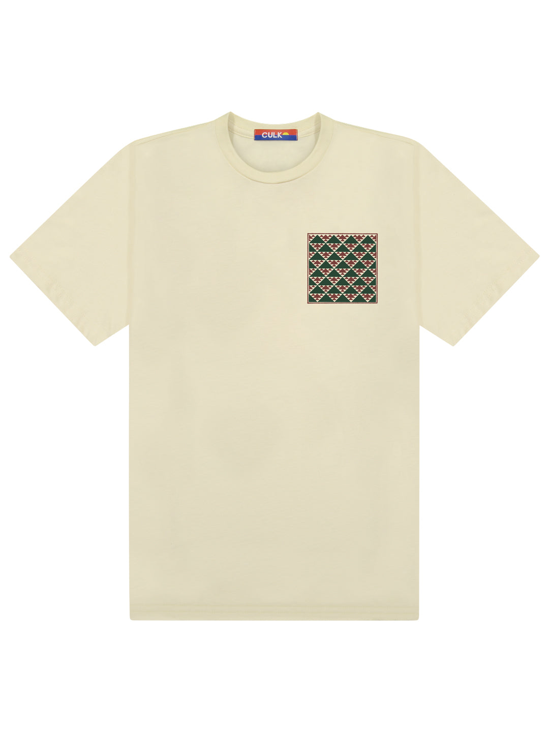 Mountain Study Tee Cream-Culk