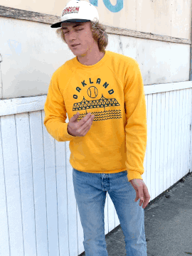 Oakland Baseball Crewneck-Culk