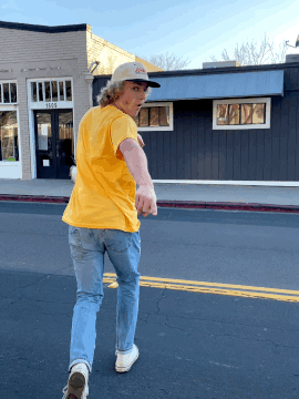 Oakland Baseball Tee Gold-Culk