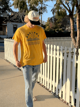 Oakland Baseball Tee Gold-Culk