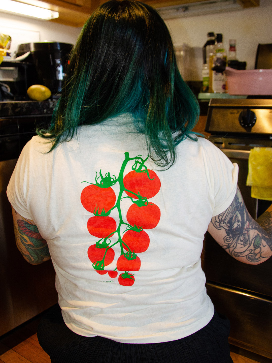 Pomodoro Women's Tee by Jen Kindell-Culk