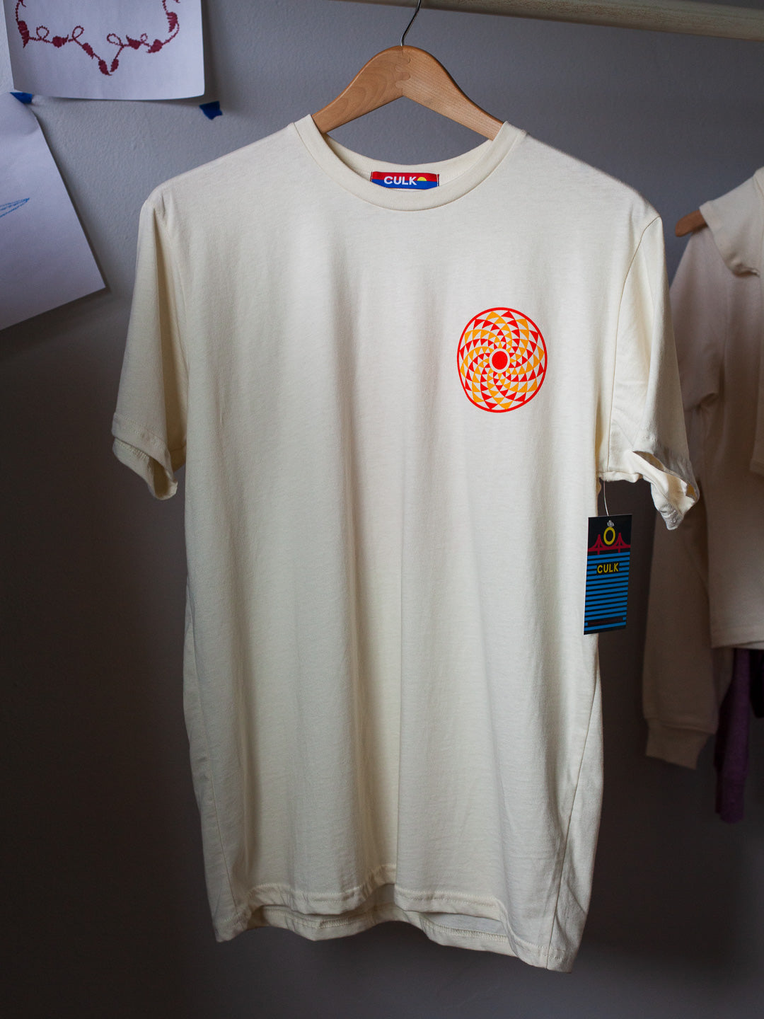 Radial Sun Tee Cream-Culk