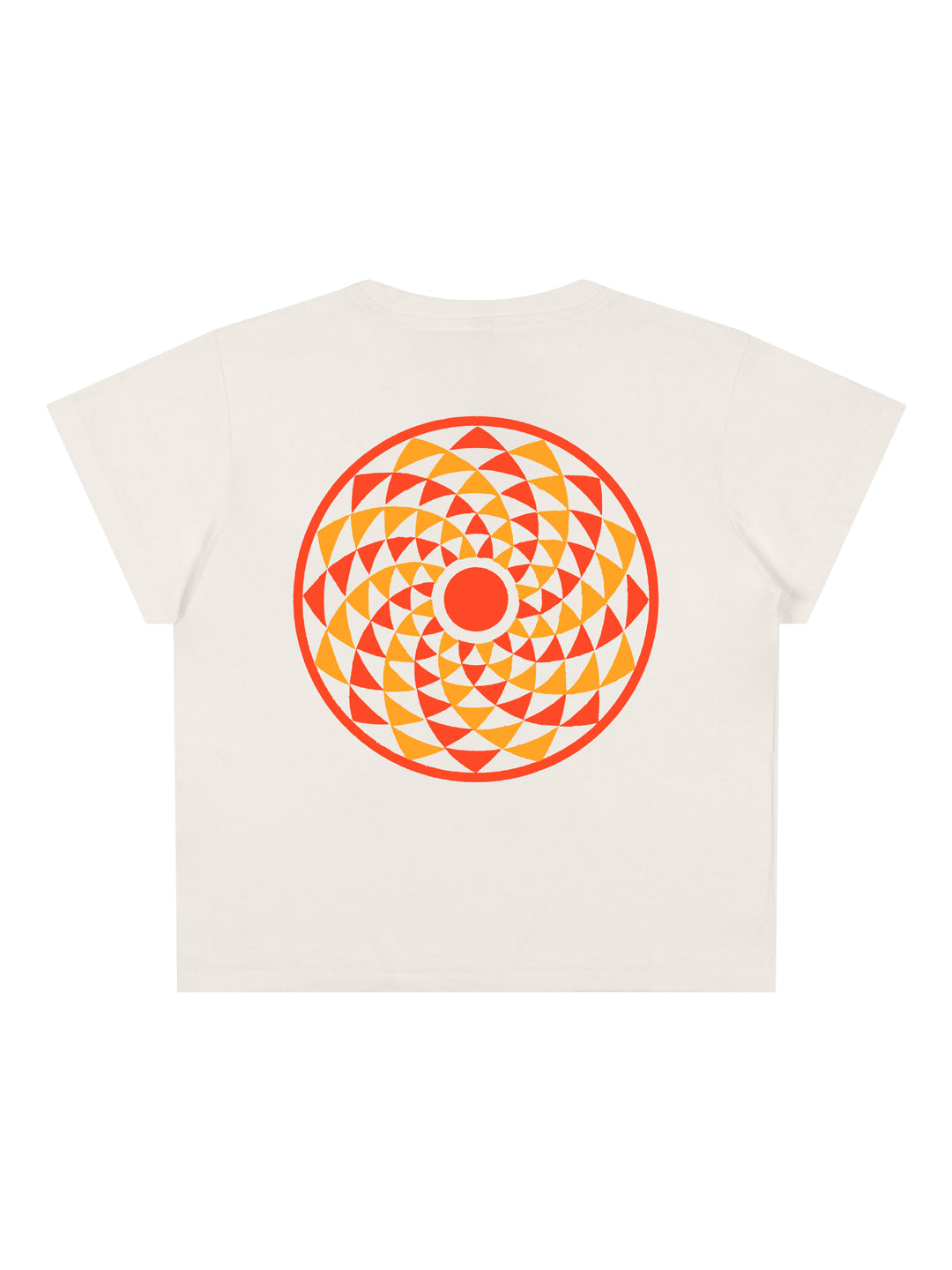 Radial Sun Women's Tee Cream-Culk