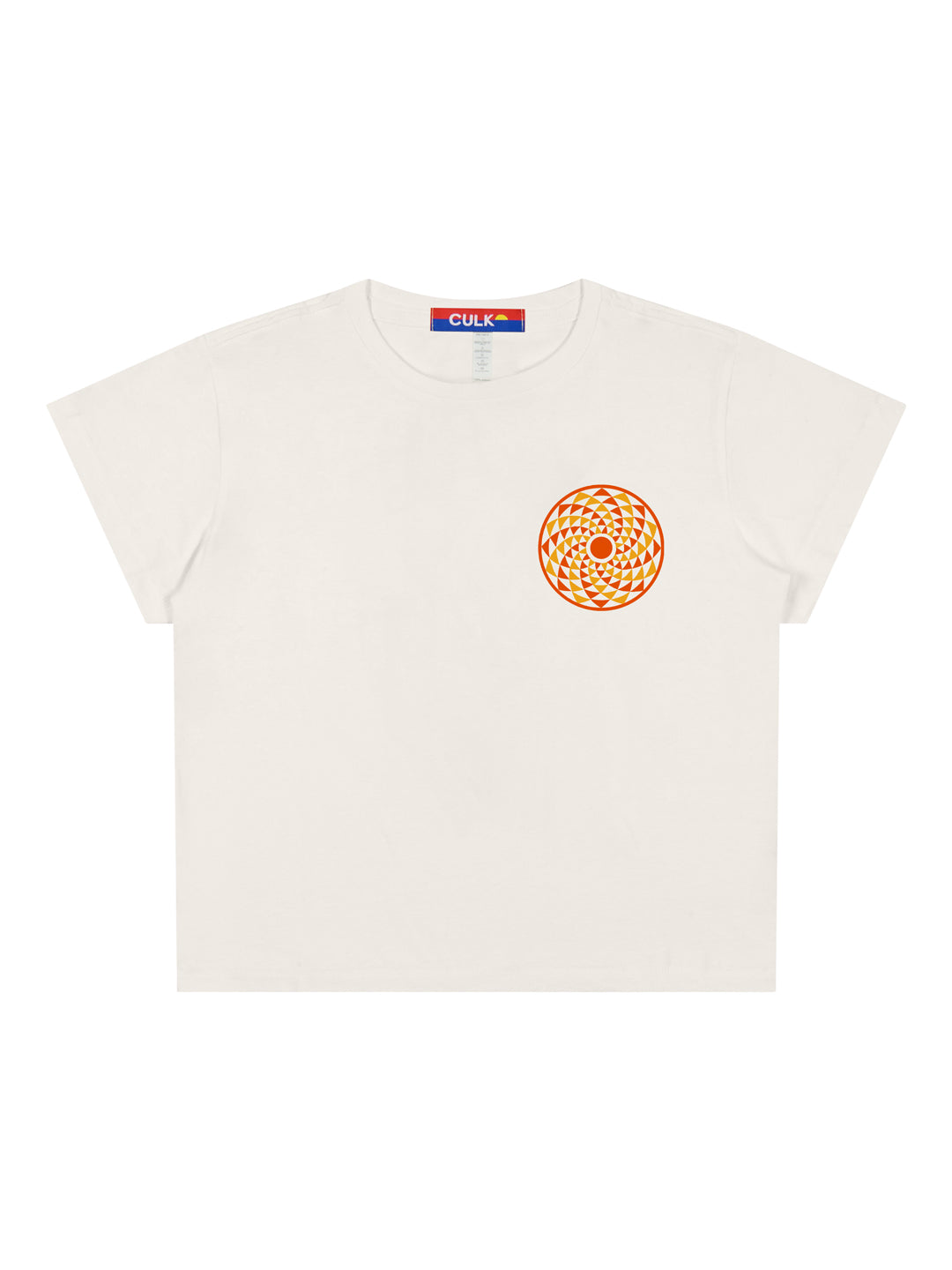 Radial Sun Women's Tee Cream-Culk