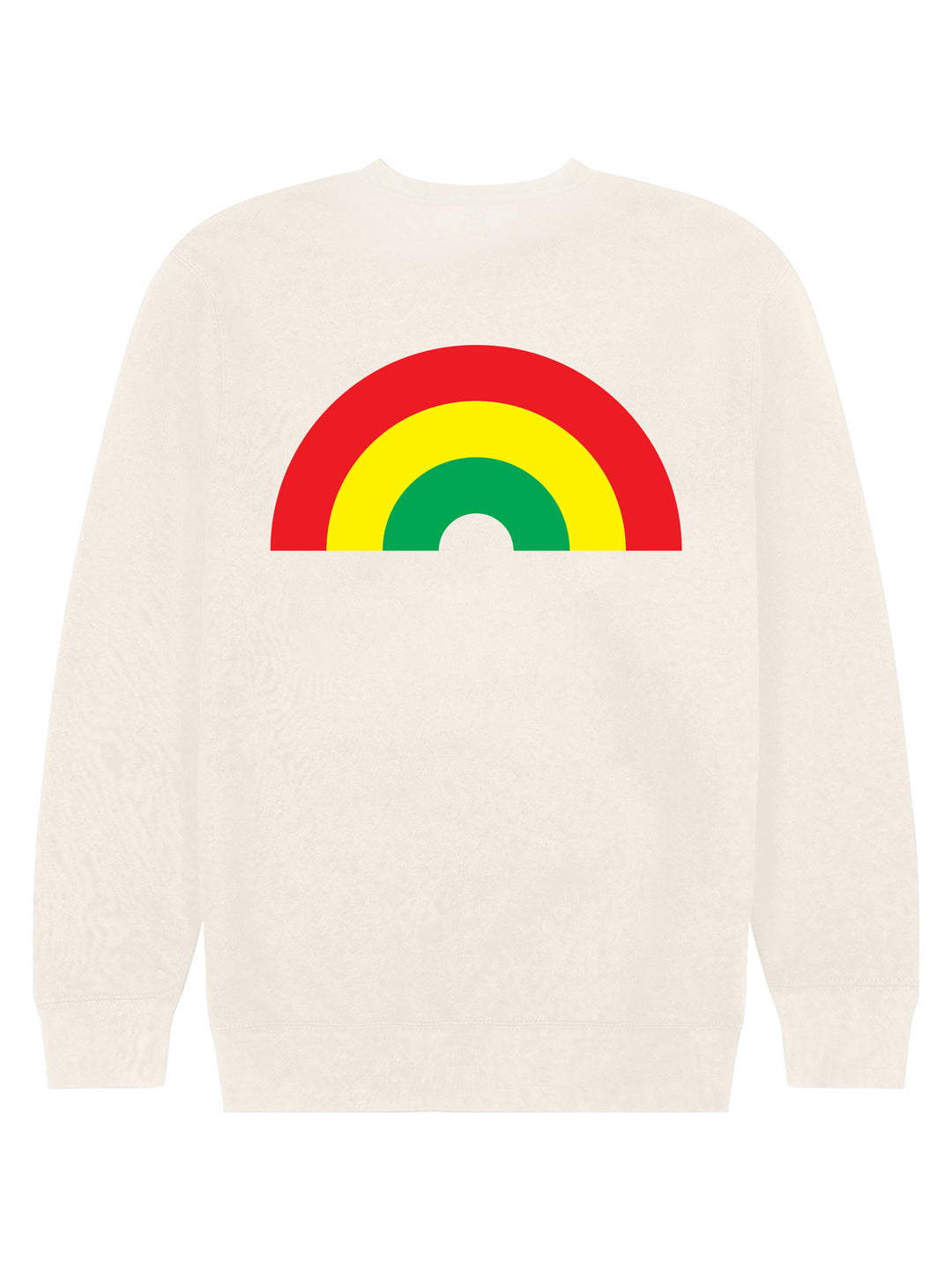 Rainbow Crewneck Cream-Culk