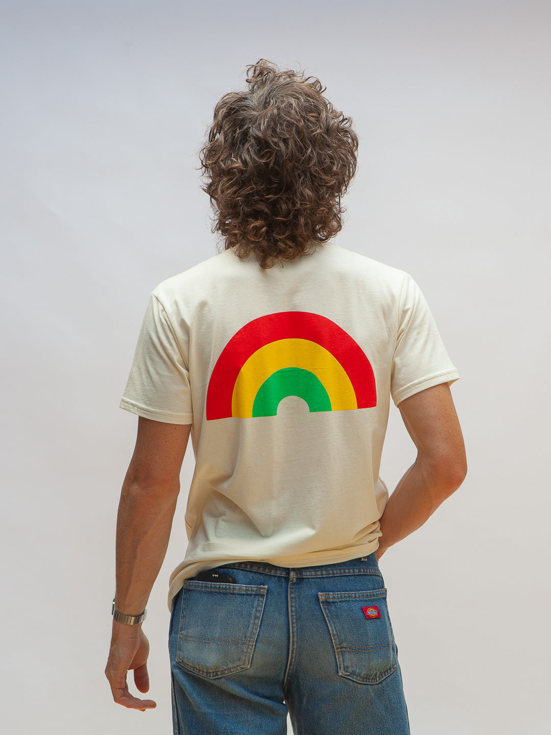 Rainbow Tee Cream-Culk