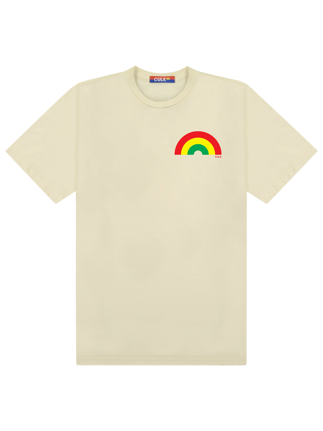 Rainbow Tee Cream-Culk