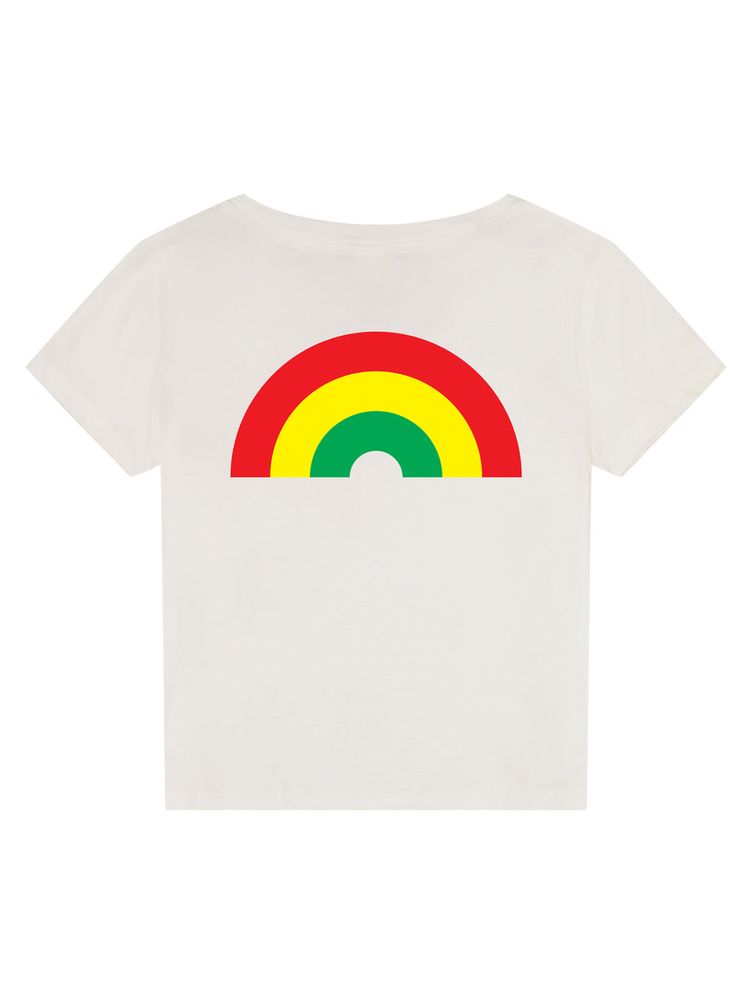 Rainbow Women's Tee White-Culk