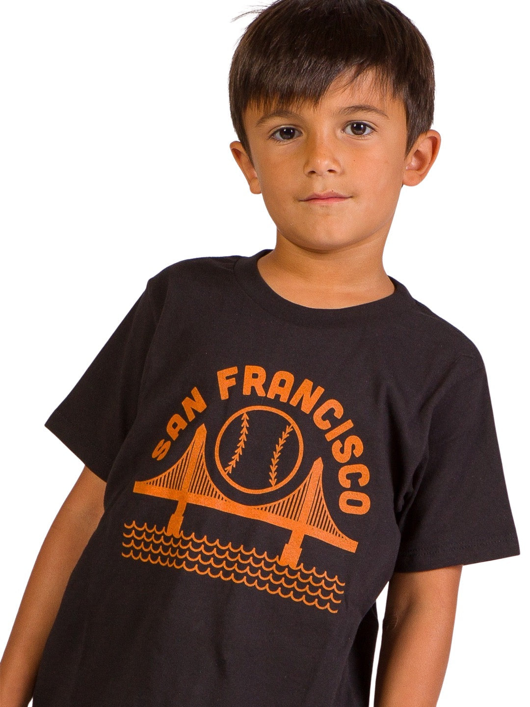 SF Baseball Youth Tee Black-Culk