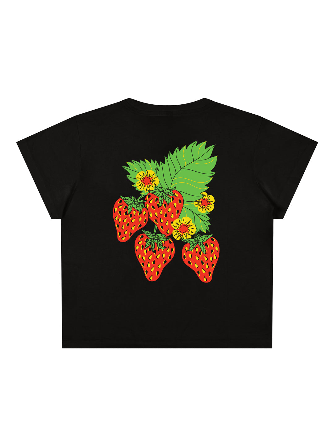 Strawberry Women's Tee by Patch Ya Later-Culk