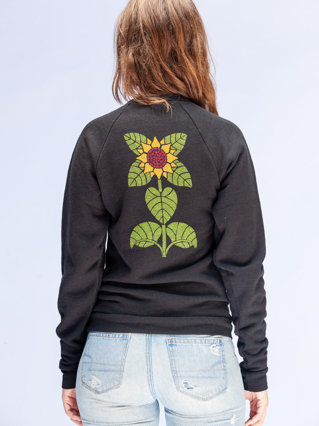 Sunflower Crewneck Sweatshirt Tri-Black-Culk
