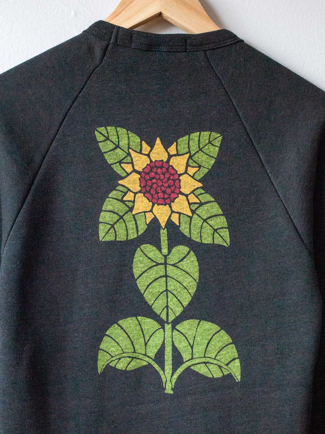 Sunflower Crewneck Sweatshirt Tri-Black-Culk