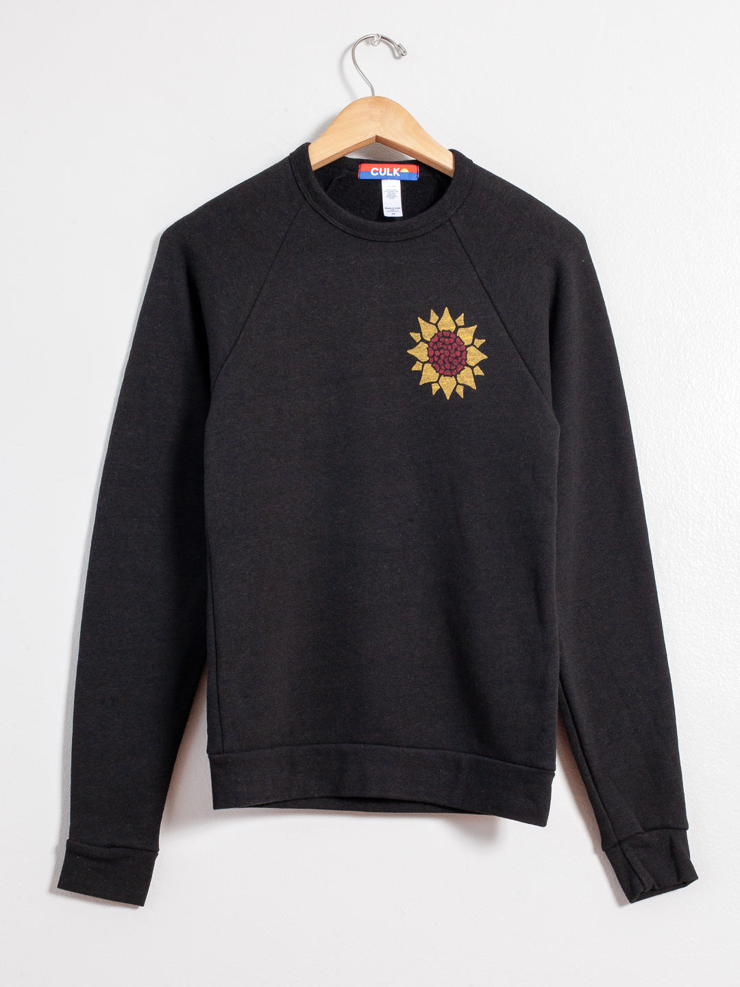 Sunflower Crewneck Sweatshirt Tri-Black-Culk