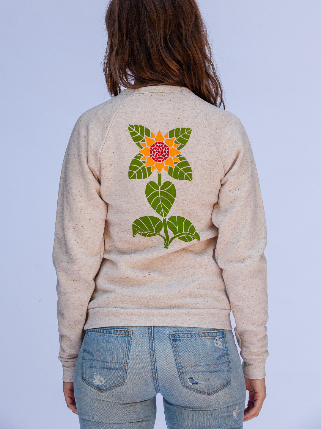 Sunflower Crewneck Sweatshirt Tri-Cream-Culk