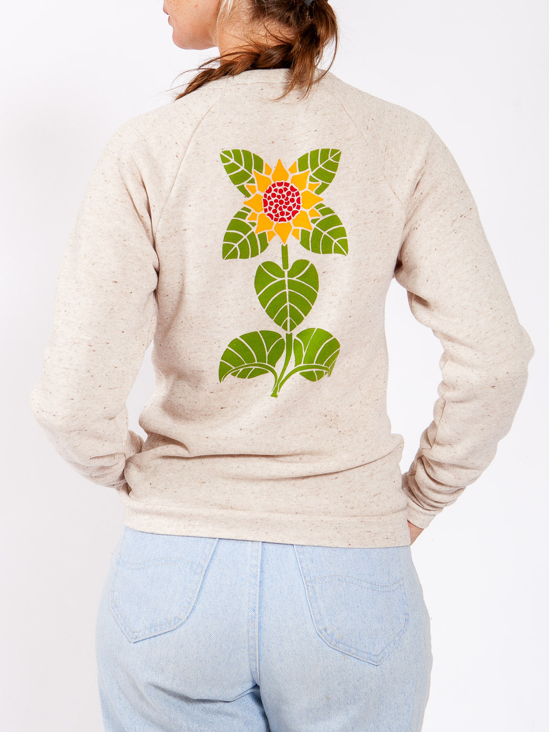 Sunflower Crewneck Sweatshirt Tri-Cream-Culk