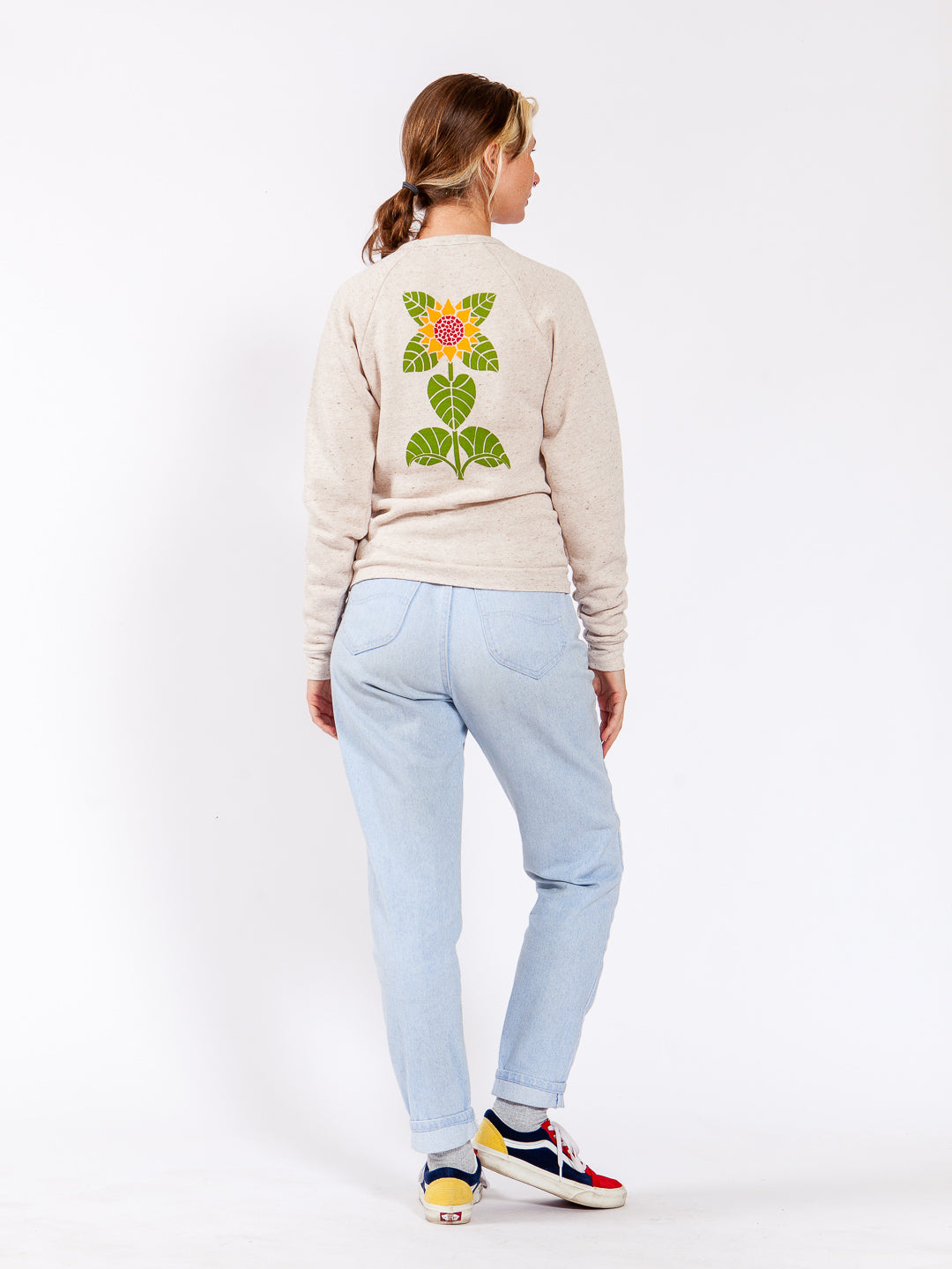 Sunflower Crewneck Sweatshirt Tri-Cream-Culk