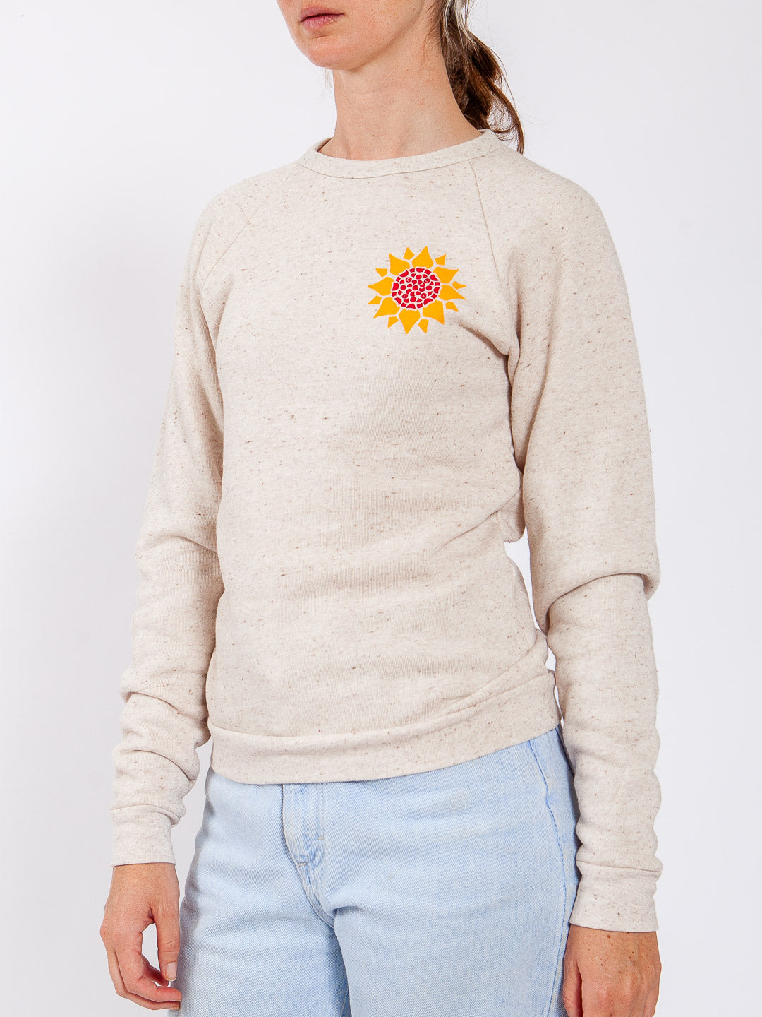 Sunflower Crewneck Sweatshirt Tri-Cream-Culk