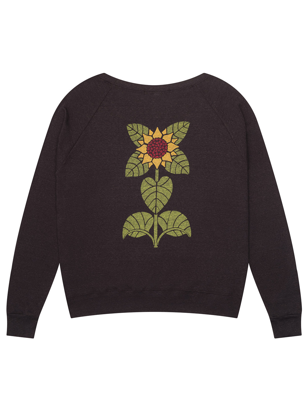 Sunflower Women's Raglan Pullover Tri-Black