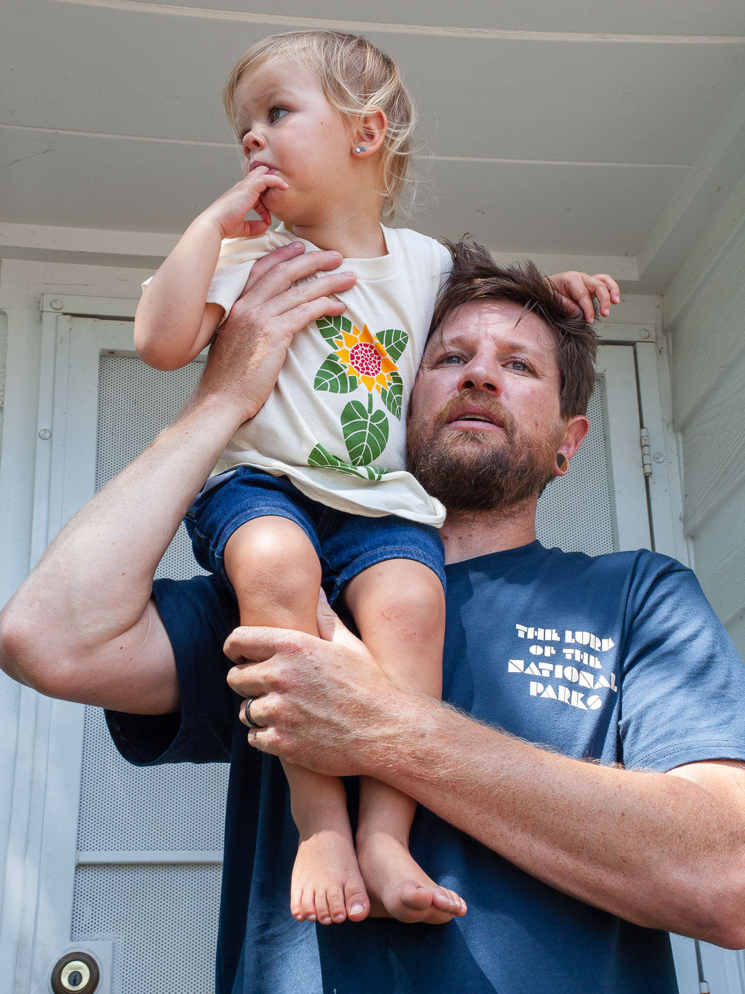 Sunflower Toddler Tee Cream-Culk