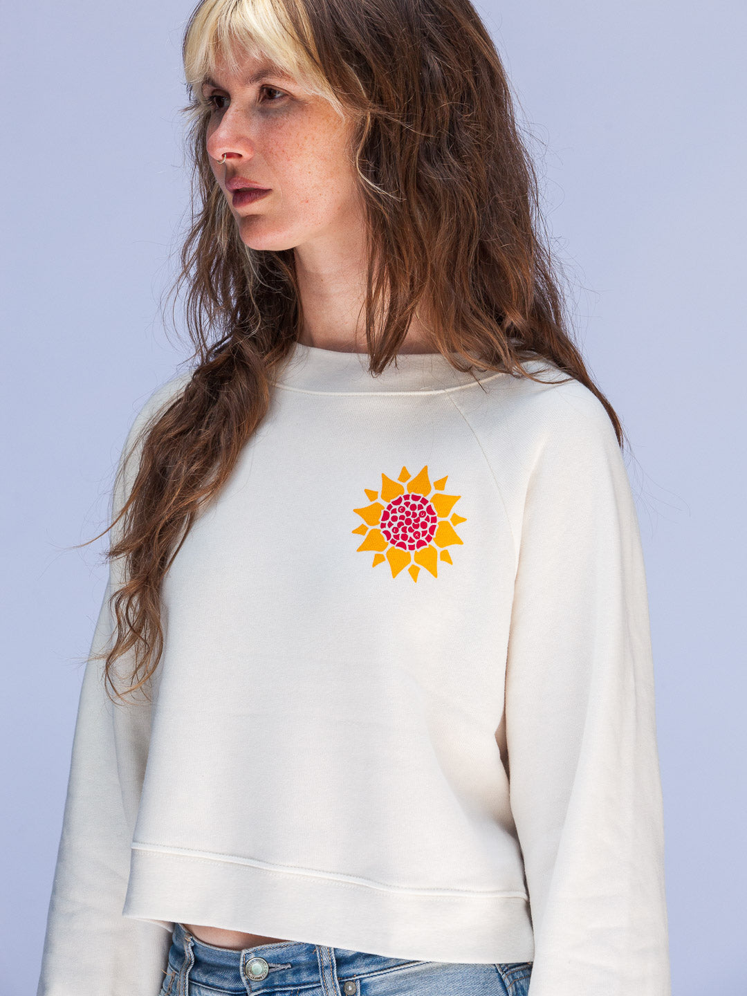 Sunflower Women's Crewneck Cream-Culk