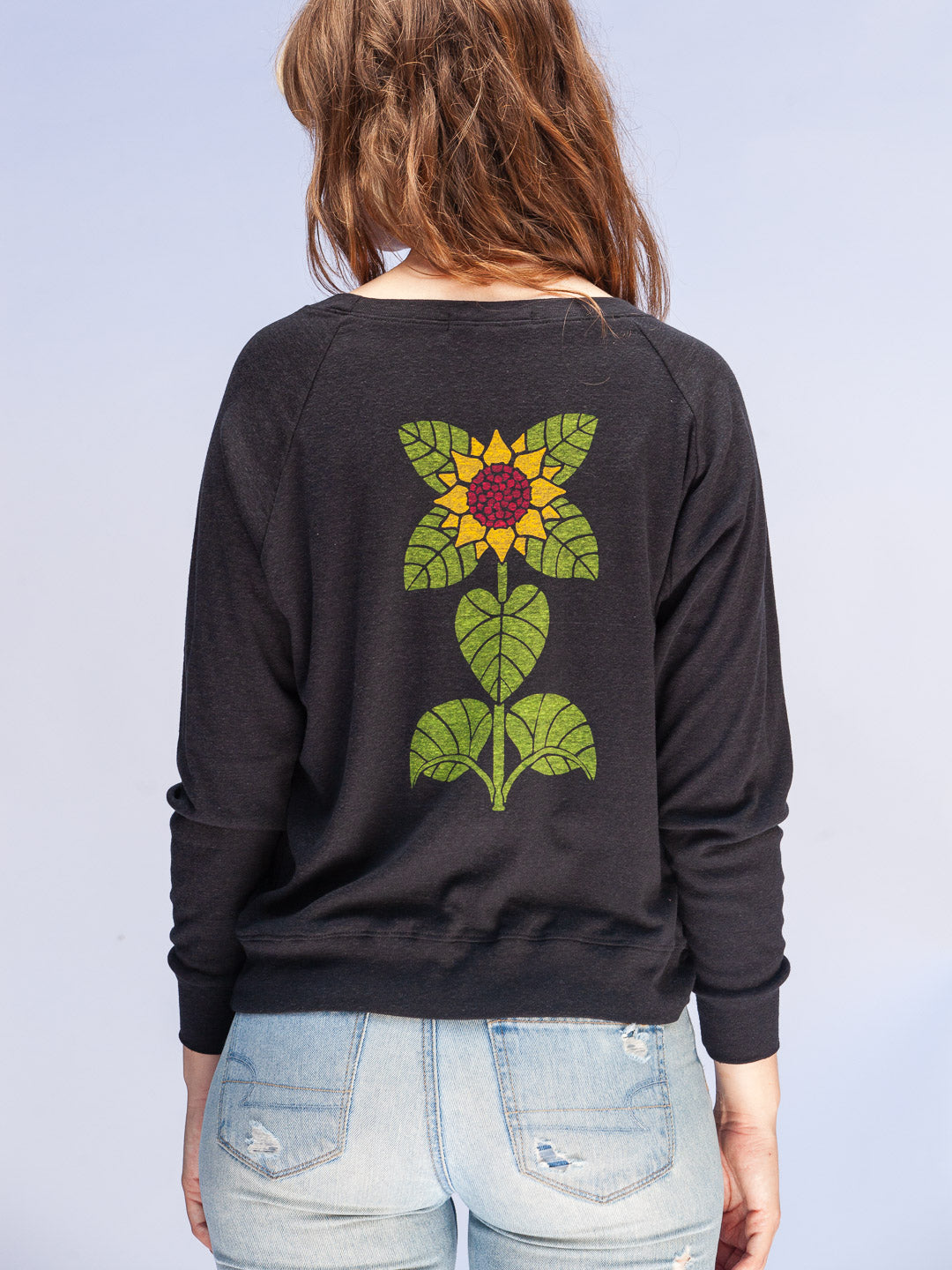 Sunflower Women's Raglan Pullover Tri-Black-Culk