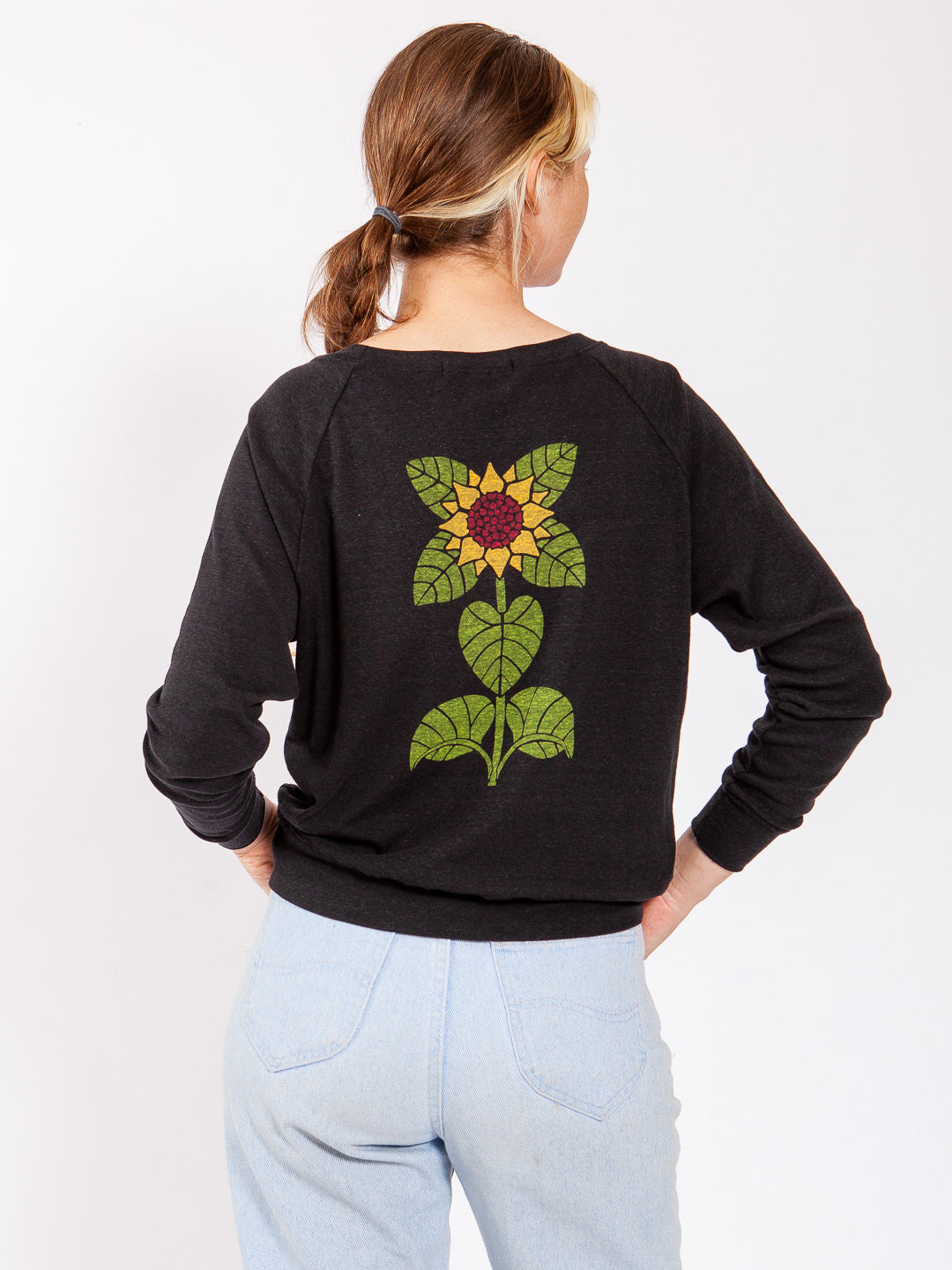 Sunflower Women's Raglan Pullover Tri-Black-Culk