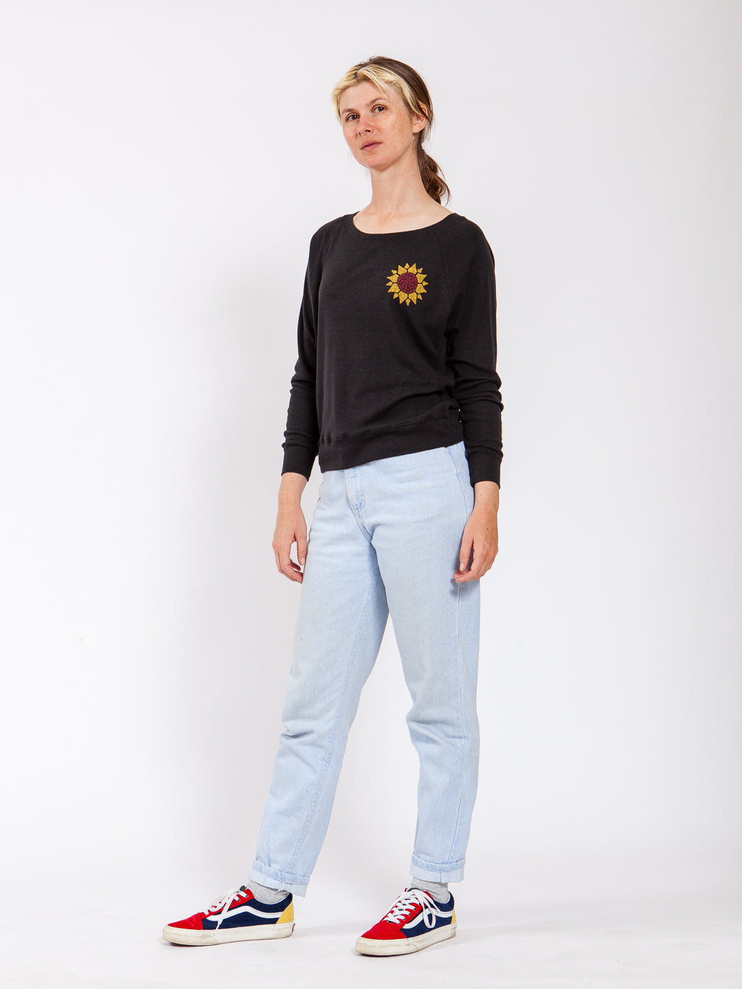 Sunflower Women's Raglan Pullover Tri-Black-Culk
