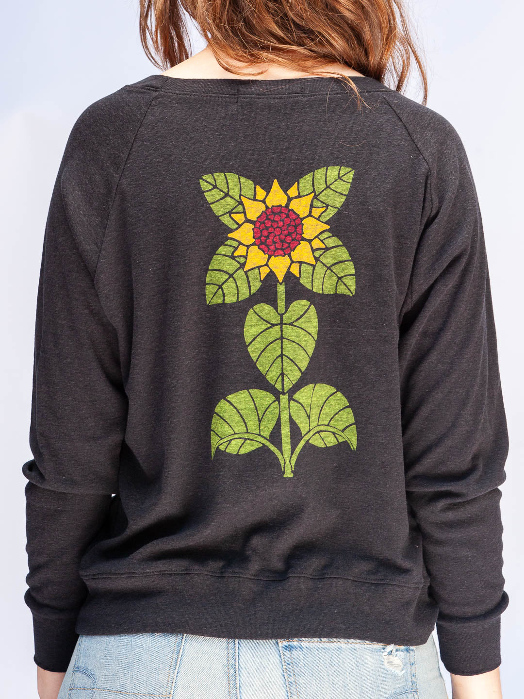 Sunflower Women's Raglan Pullover Tri-Black-Culk