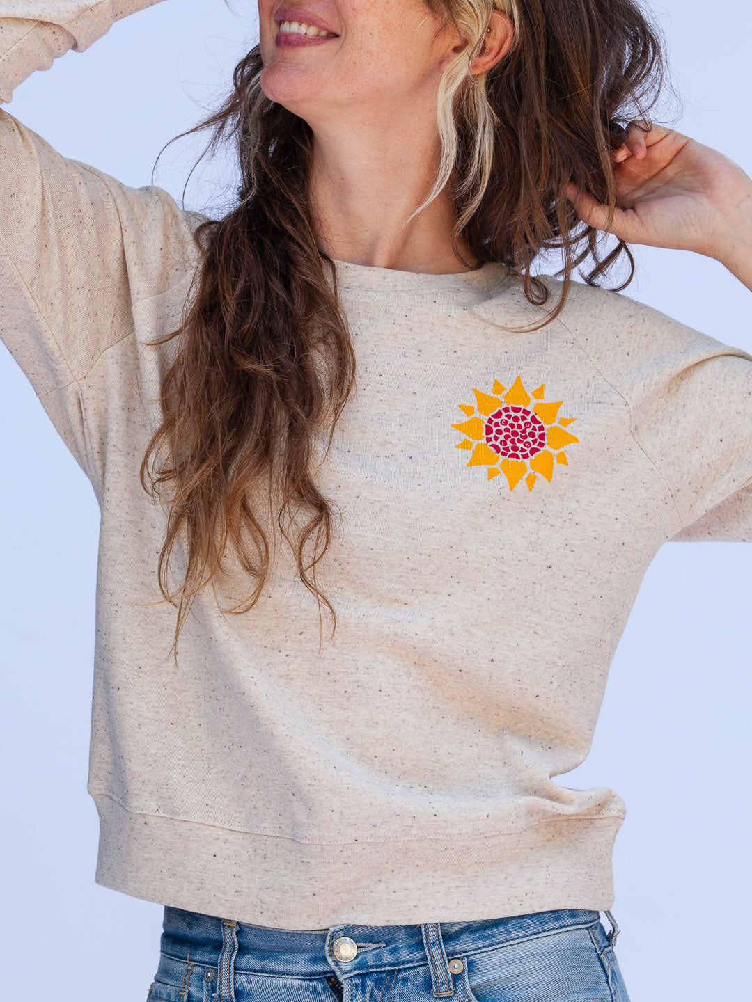 Sunflower Women's Raglan Pullover Tri-Cream-Culk