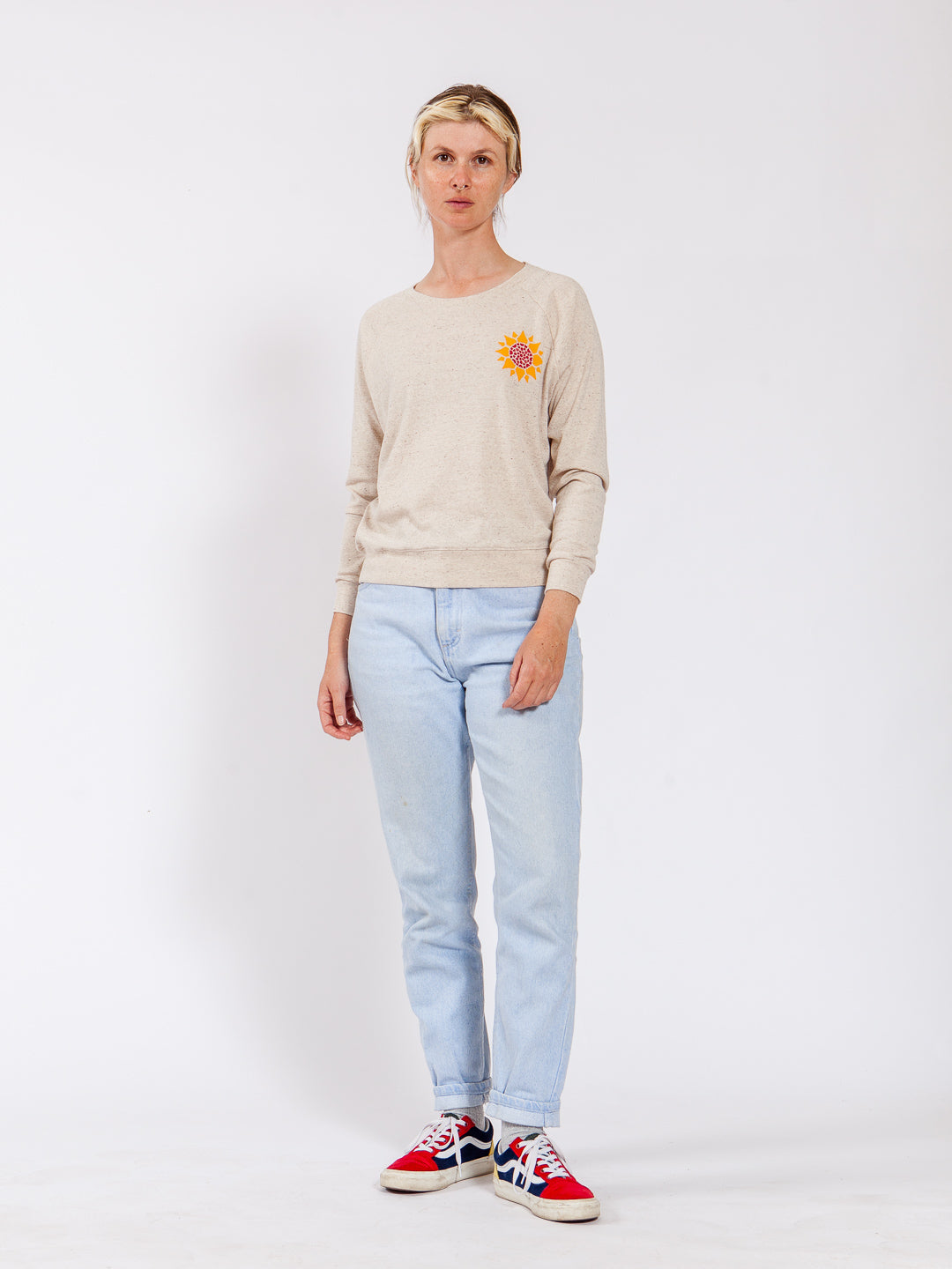 Sunflower Women's Raglan Pullover Tri-Cream-Culk