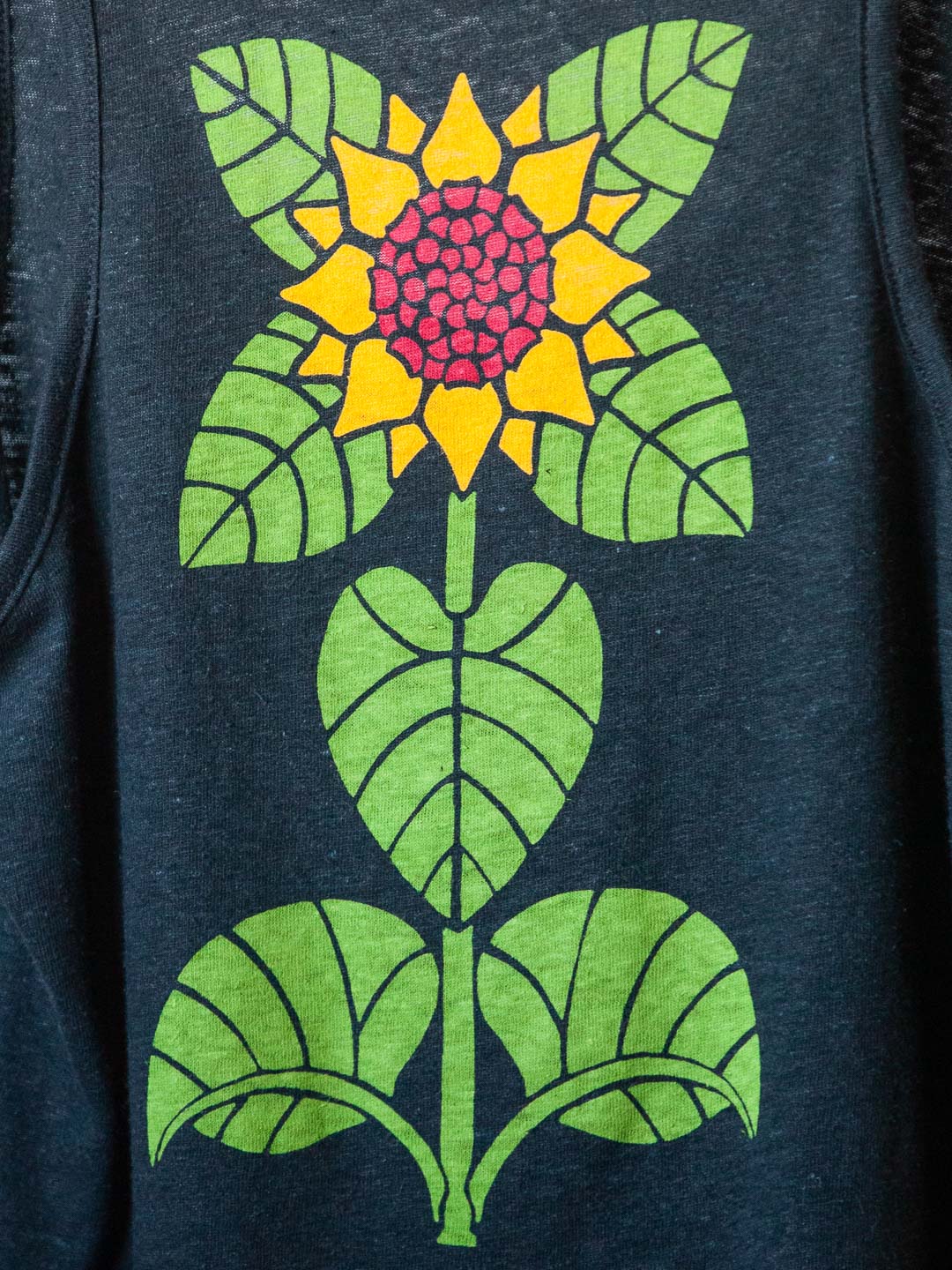 Sunflower Women's Tank Black-Culk