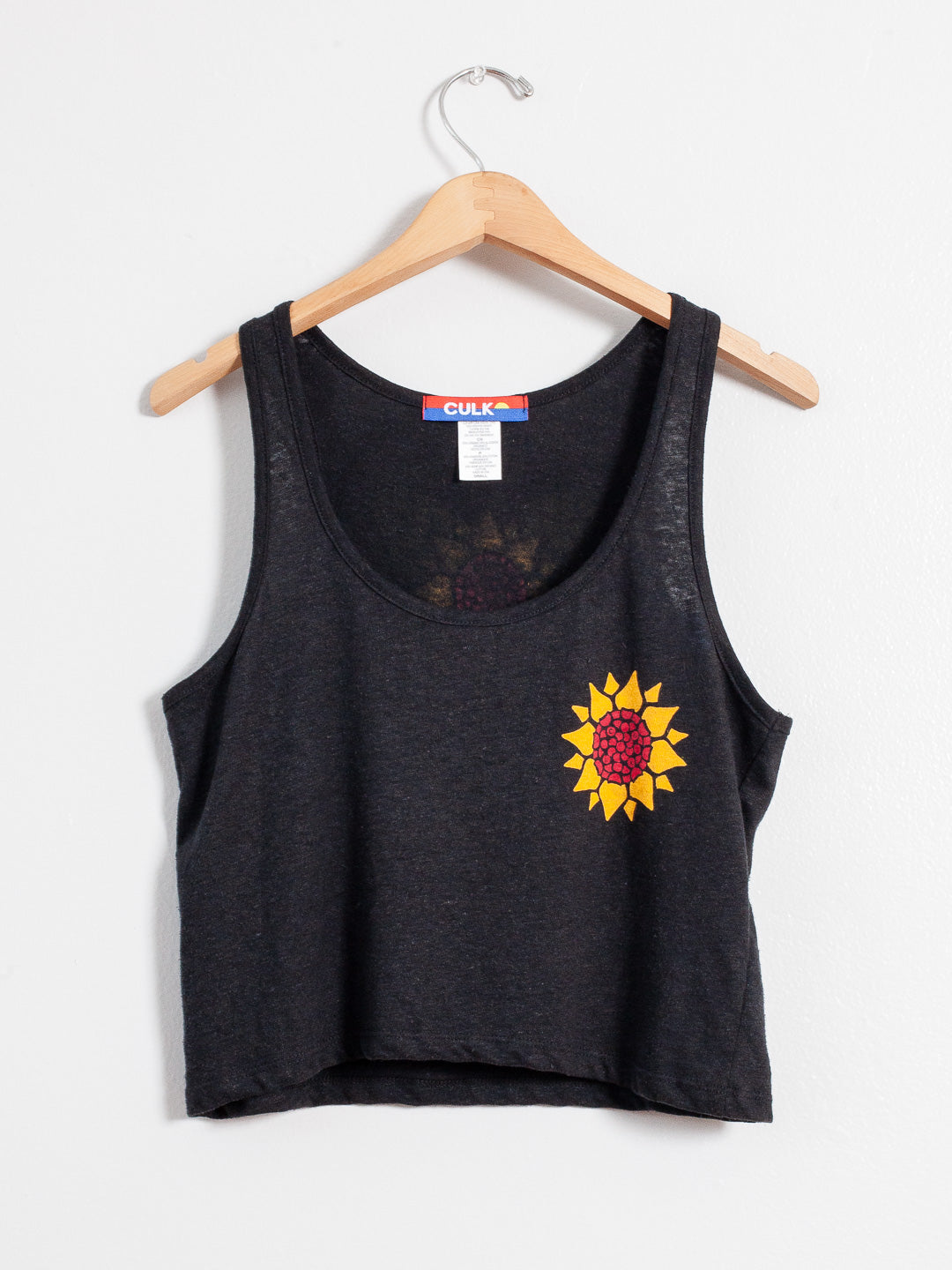 Sunflower Women's Tank Black-Culk