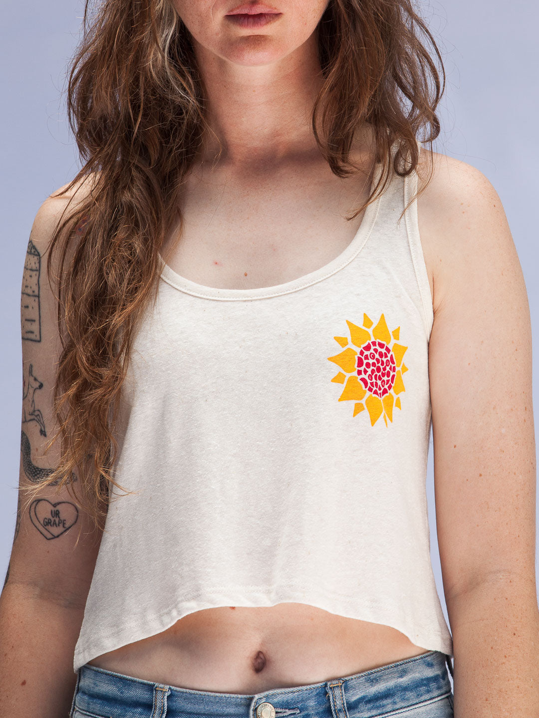 Sunflower Women's Tank Cream-Culk