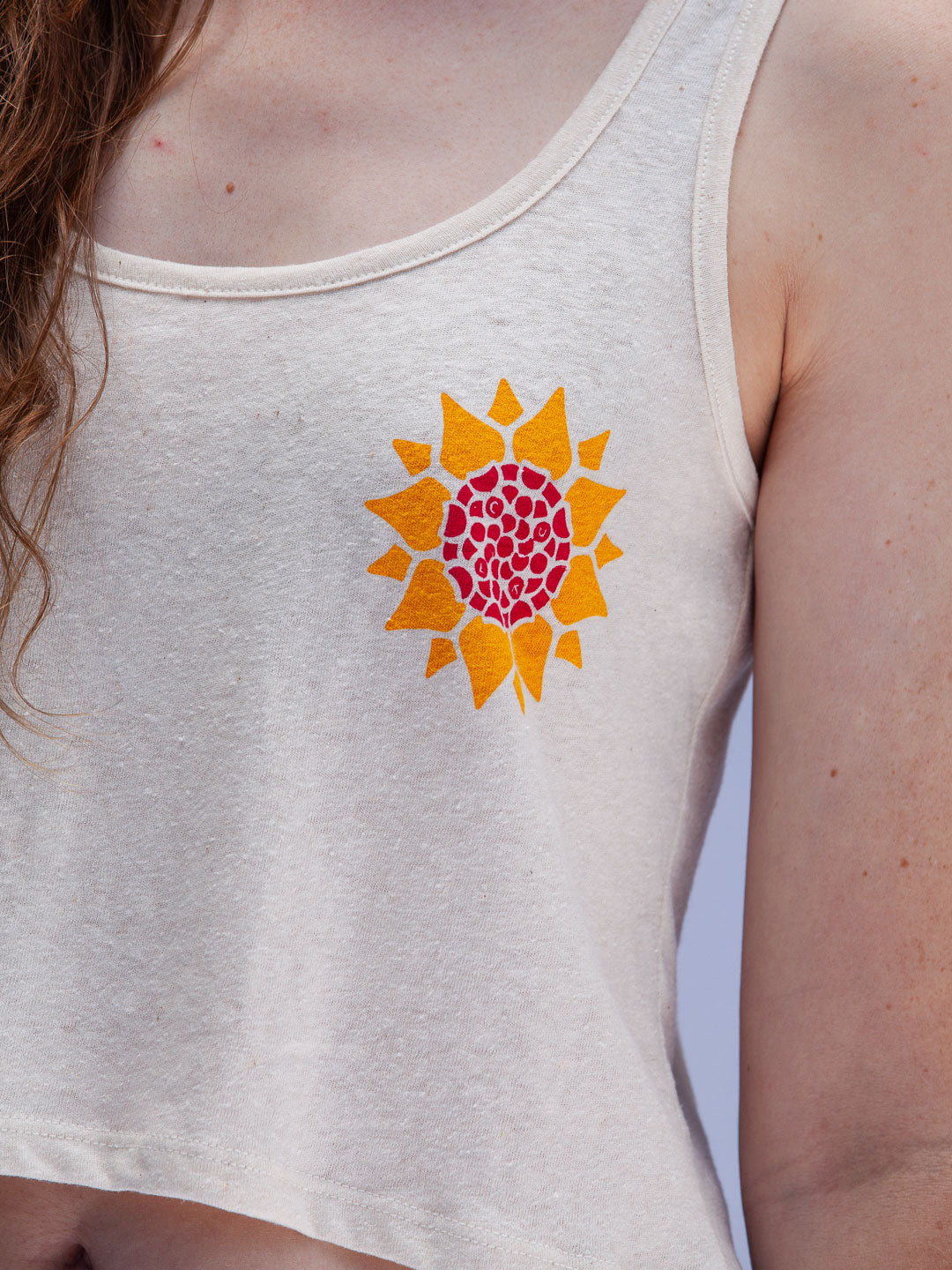 Sunflower Women's Tank Cream-Culk