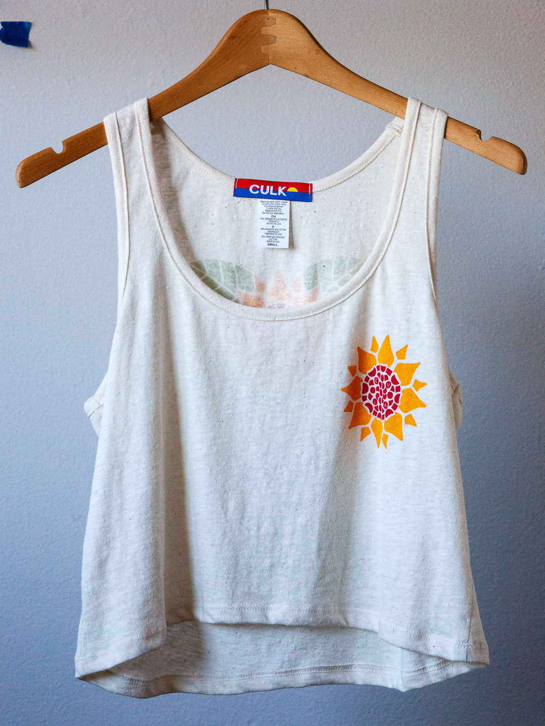 Sunflower Women's Tank Cream-Culk