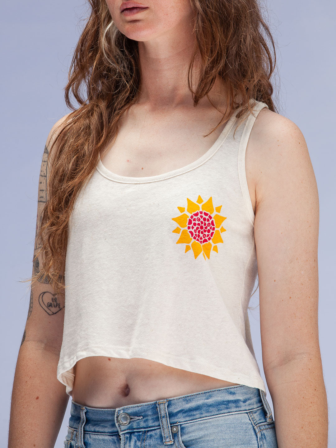 Sunflower Women's Tank Cream-Culk