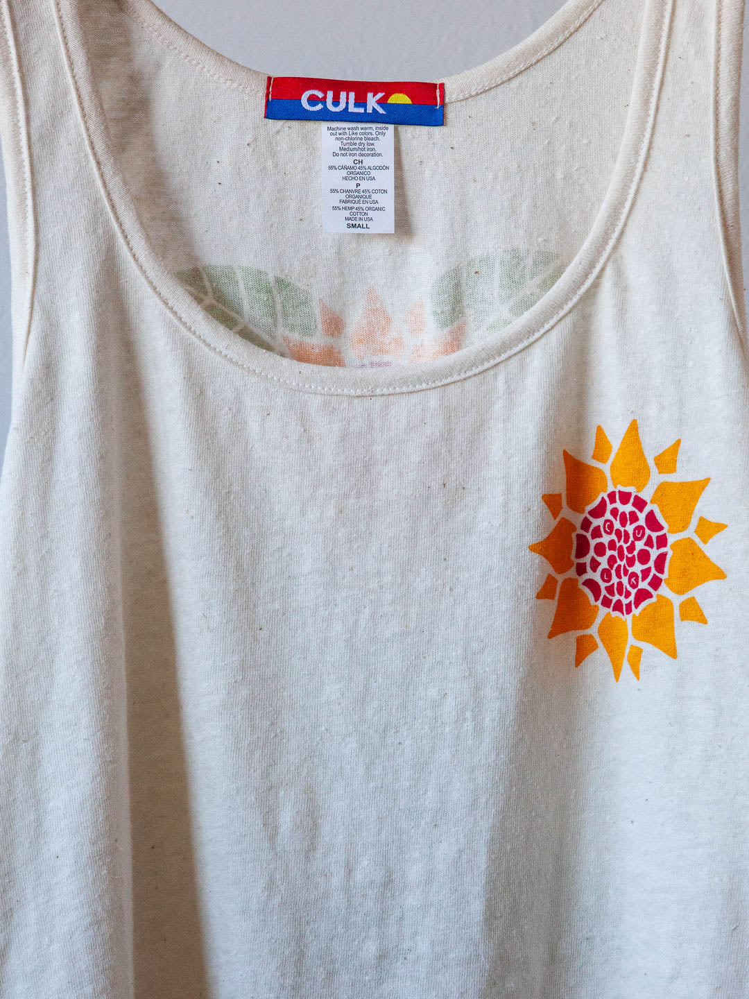 Sunflower Women's Tank Cream-Culk