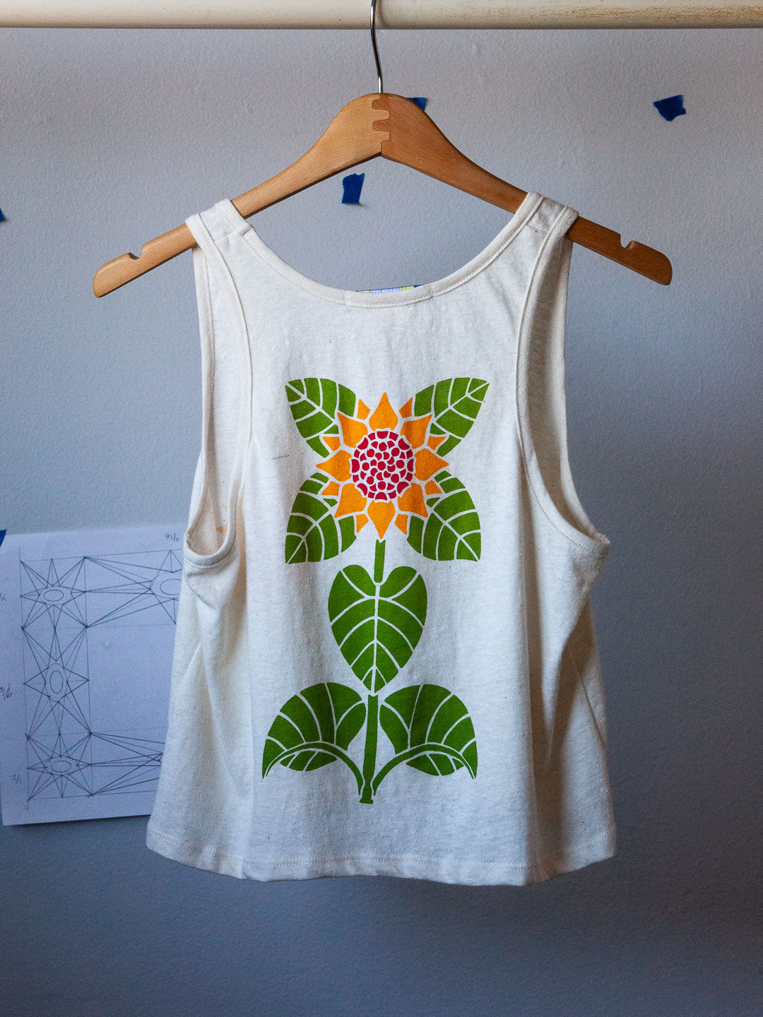 Sunflower Women's Tank Cream-Culk