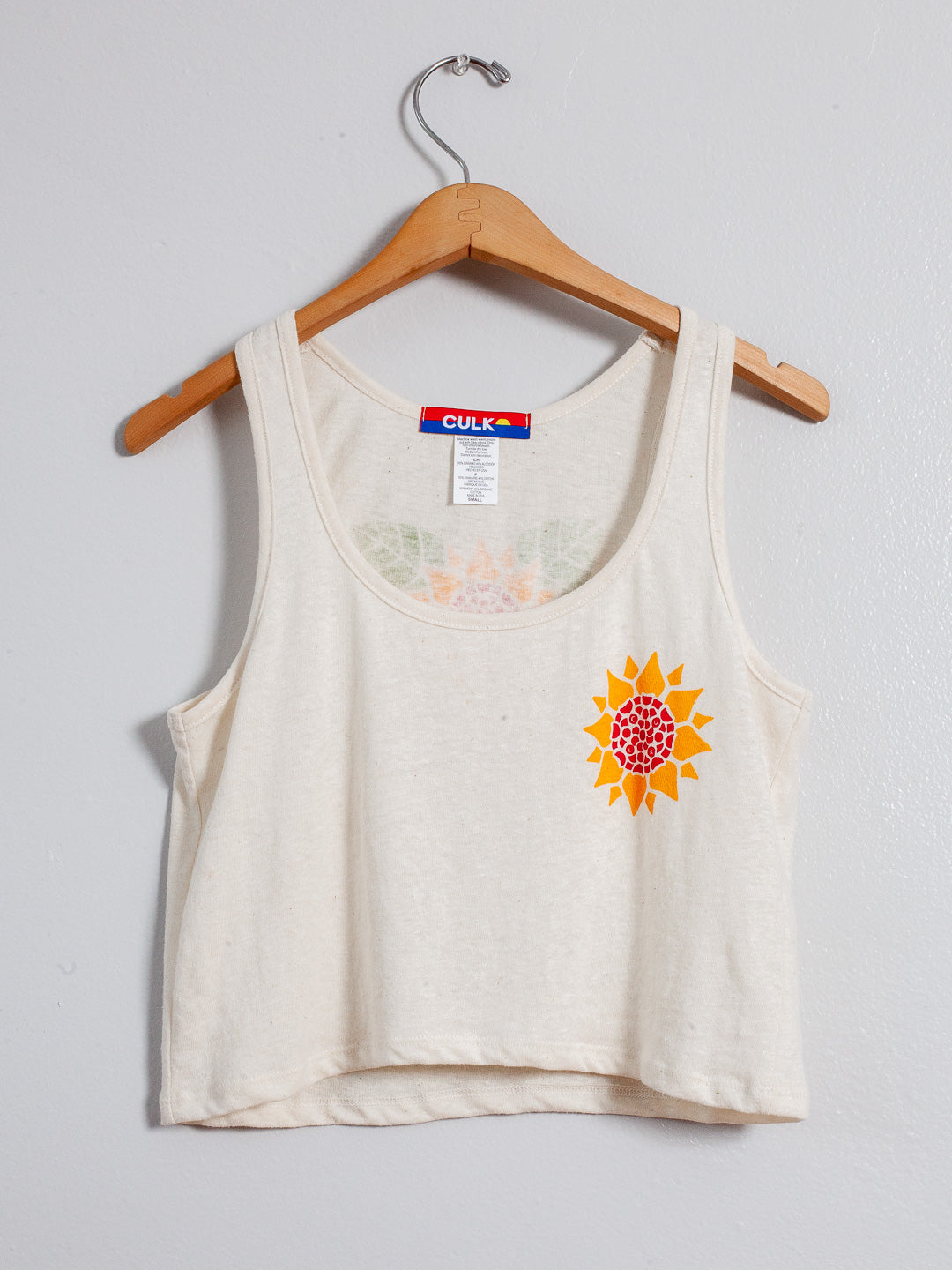 Sunflower Women's Tank Cream-Culk
