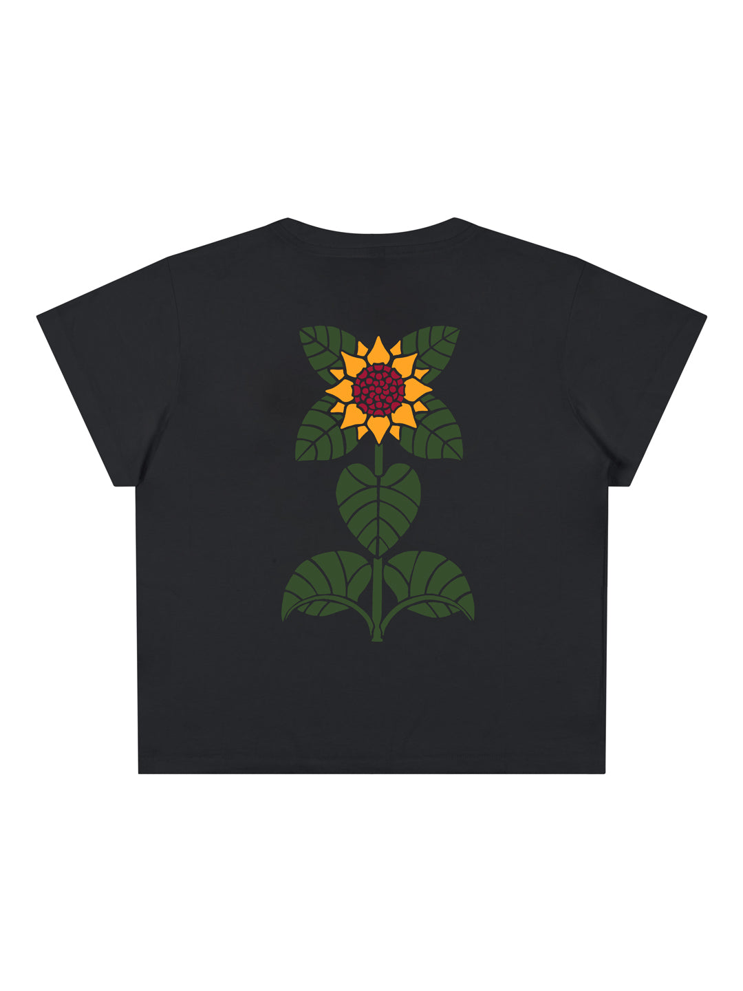 Sunflower Women's Tee Black-Culk