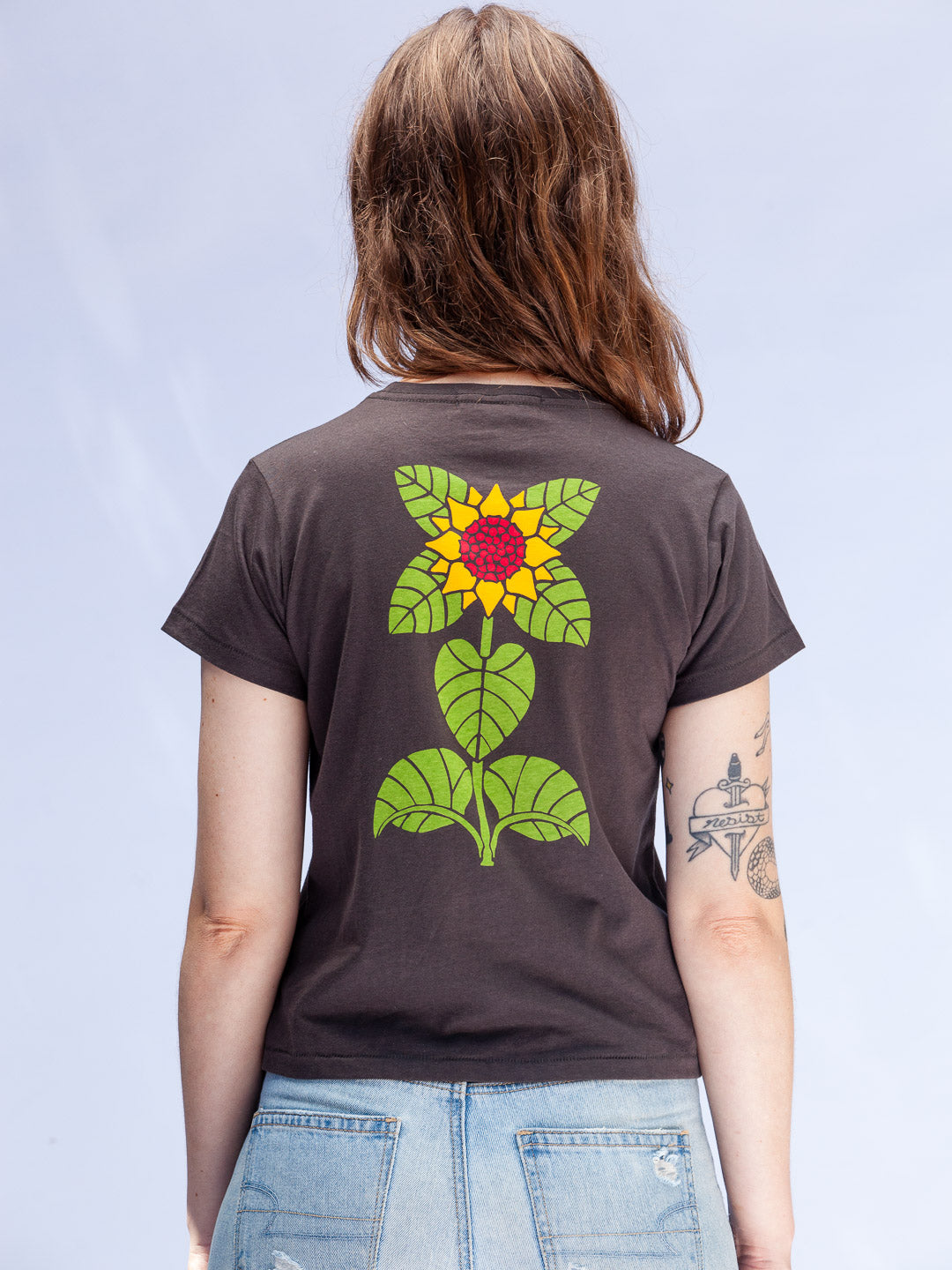 Sunflower Women's Tee Black-Culk