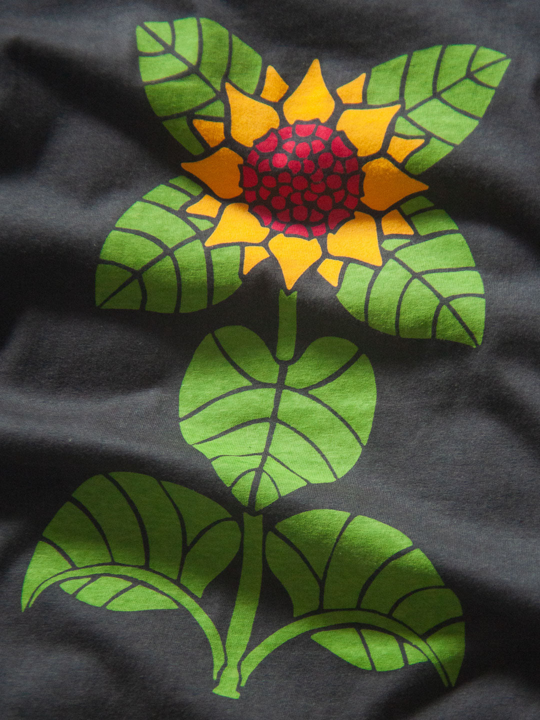 Sunflower Women's Tee Black-Culk