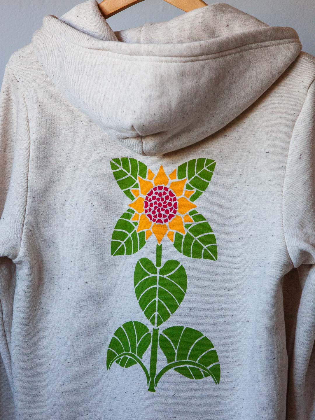 Sunflower Zip-up Hoodie Tri-Cream-Culk