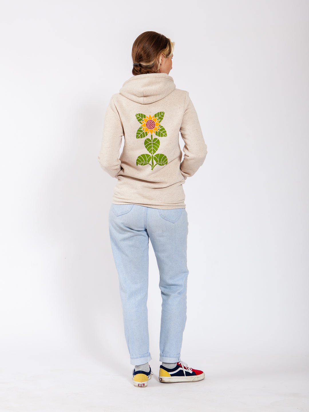 Sunflower Zip-up Hoodie Tri-Cream-Culk