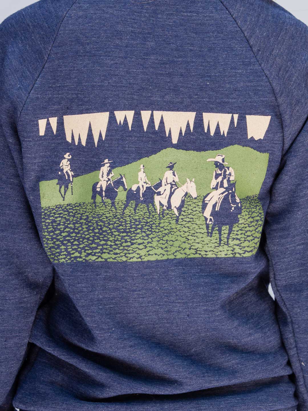The Lure Of The National Parks Crewneck Tri-Navy-Culk