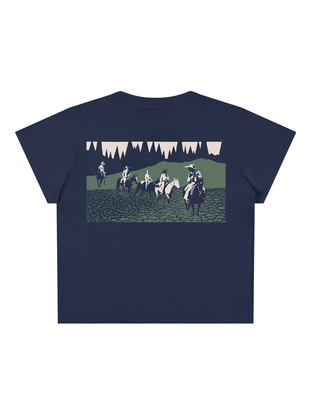 The Lure Of The National Parks Women's Tee Navy-Culk