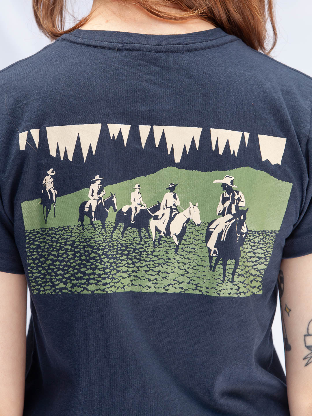 The Lure Of The National Parks Women's Tee Navy-Culk