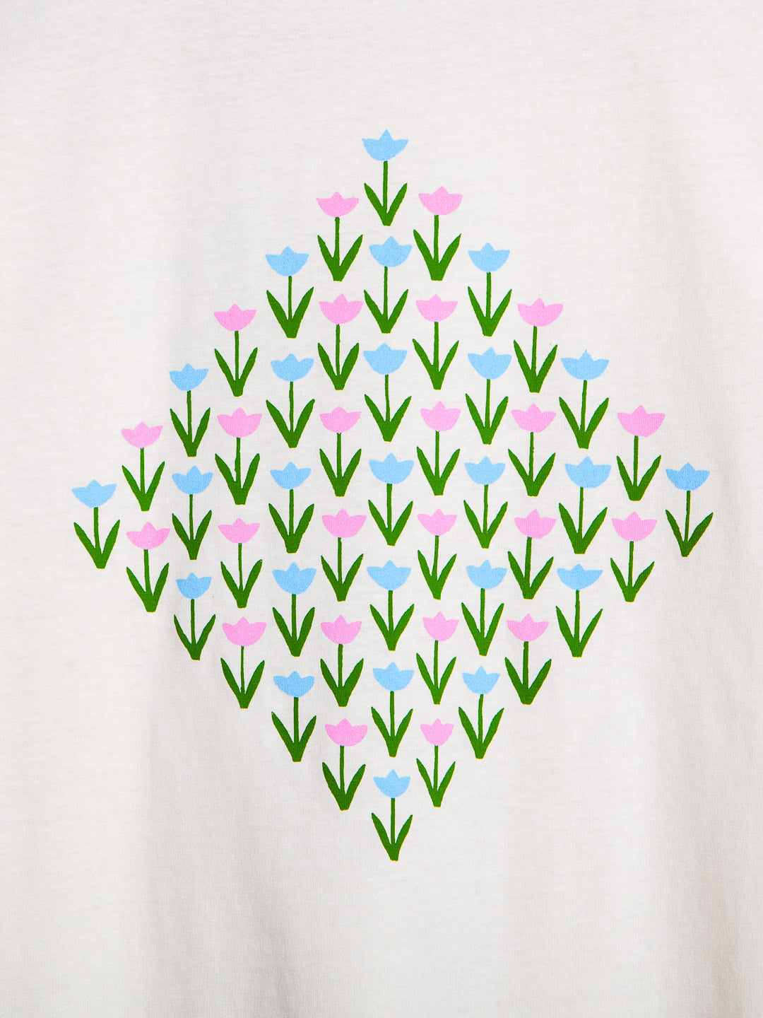 Tulips Women's Tee Cream-Culk