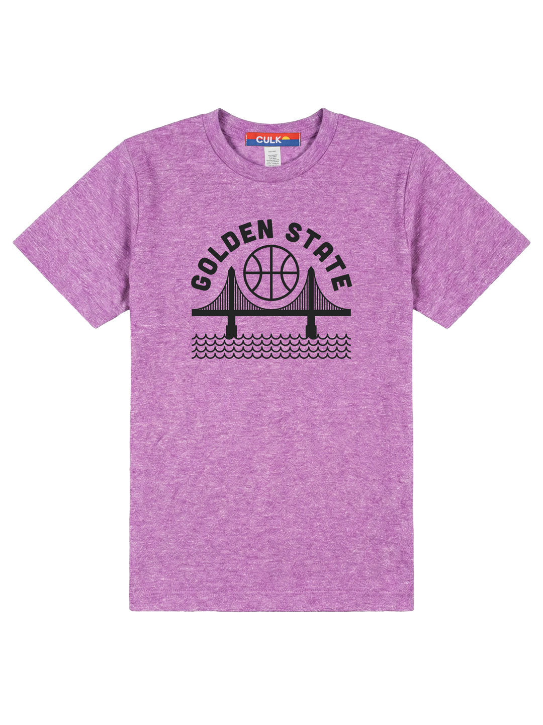 Golden State Youth Tee Tri-Purple